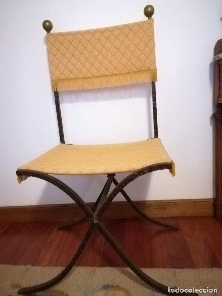Antig&uuml;edades: Silla forja - Foto 4
