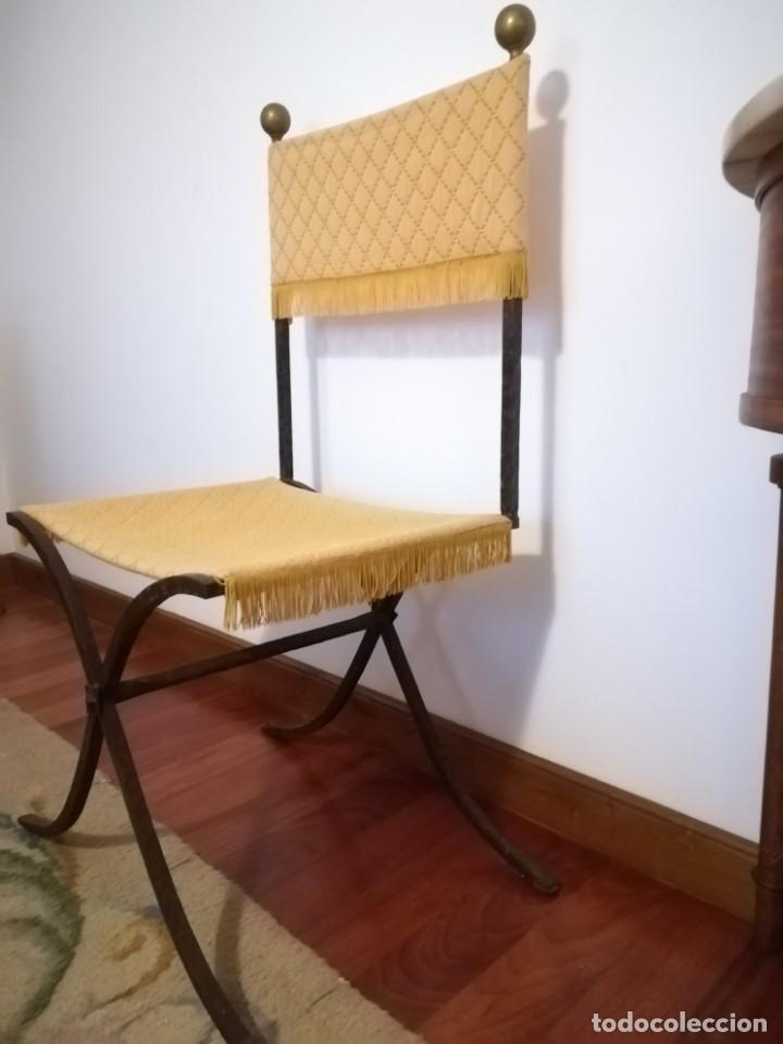 Antig&uuml;edades: Silla forja - Foto 6