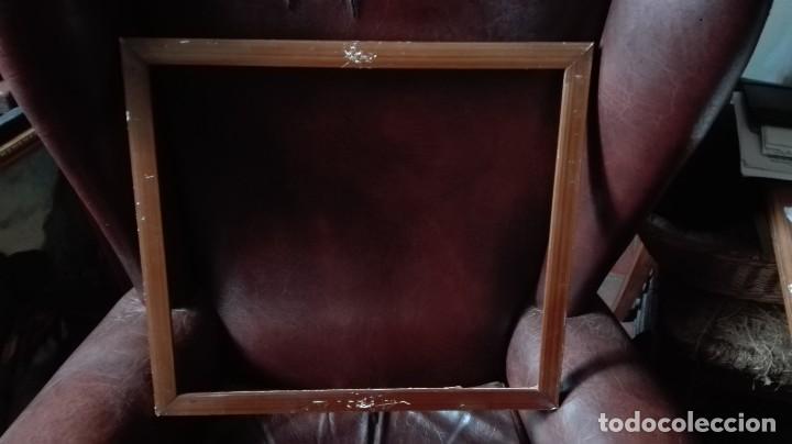 Antig&uuml;edades: Marco de madera barnizado para restaurar - Foto 1