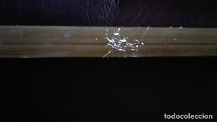Antig&uuml;edades: Marco de madera barnizado para restaurar - Foto 2