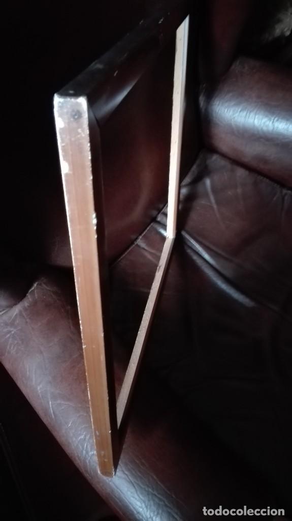 Antig&uuml;edades: Marco de madera barnizado para restaurar - Foto 3