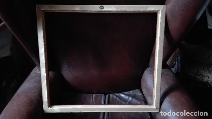 Antig&uuml;edades: Marco de madera barnizado para restaurar - Foto 4