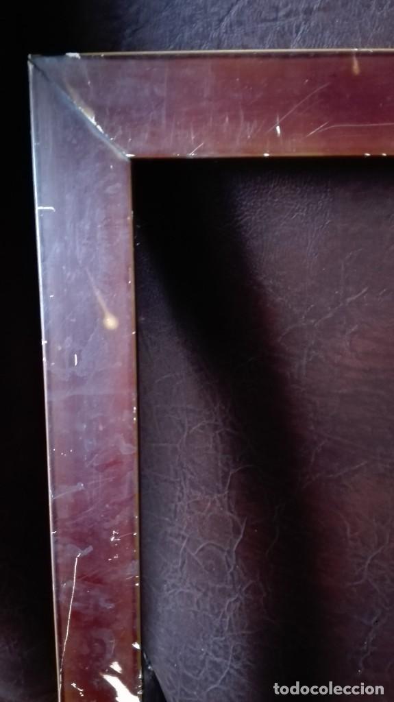 Antig&uuml;edades: Marco de madera barnizado para restaurar - Foto 2