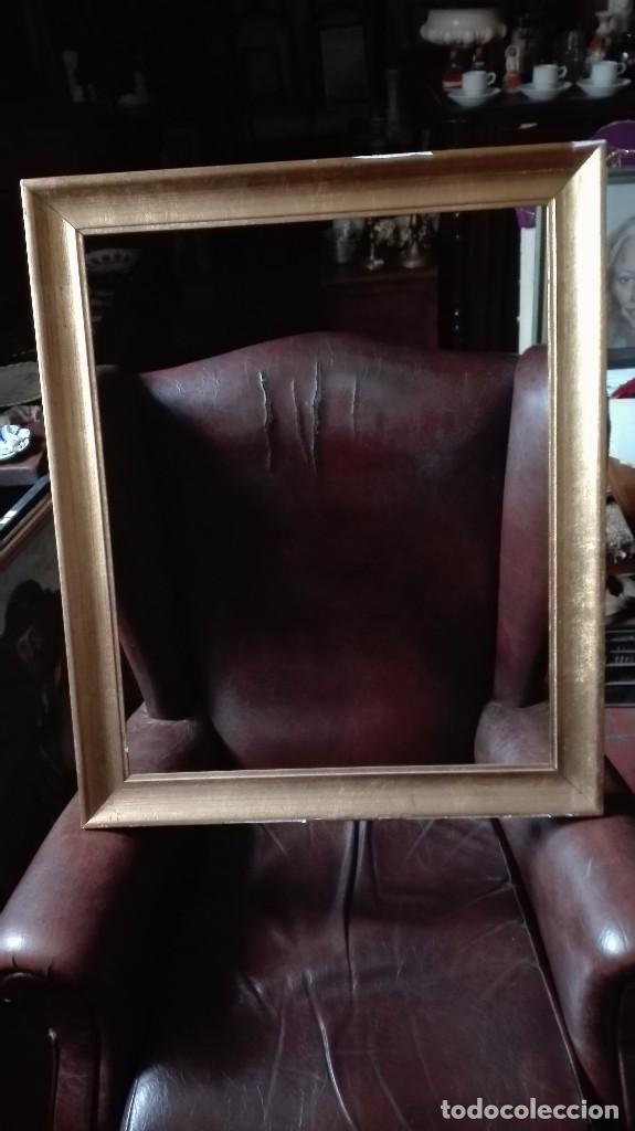 Antig&uuml;edades: Marco de madera dorado para restaurar - Foto 1