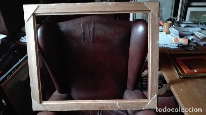 Antig&uuml;edades: Marco de madera dorado para restaurar - Foto 5