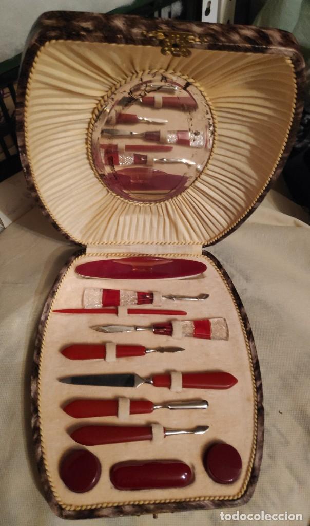 Antig&uuml;edades: Antiguo estuche de manicura - Foto 1