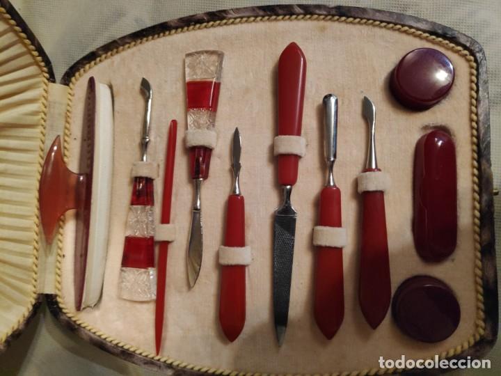 Antig&uuml;edades: Antiguo estuche de manicura - Foto 2