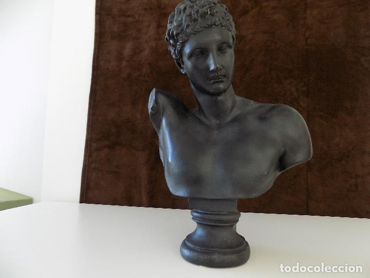Antiquit&eacute;s: ESCULTURA BUSTO COLOR AZABACHE. NUEVA, A ESTRENAR!
