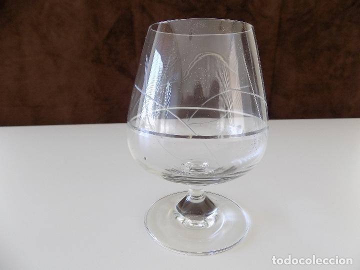 Antiguidades: COPAS DE CO&ntilde;AC 5 UNIDADES. NUEVAS, A ESTRENAR