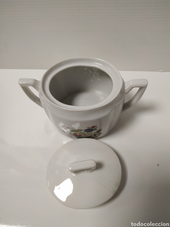 Antig&uuml;edades: Azucarero de porcelana - Foto 3
