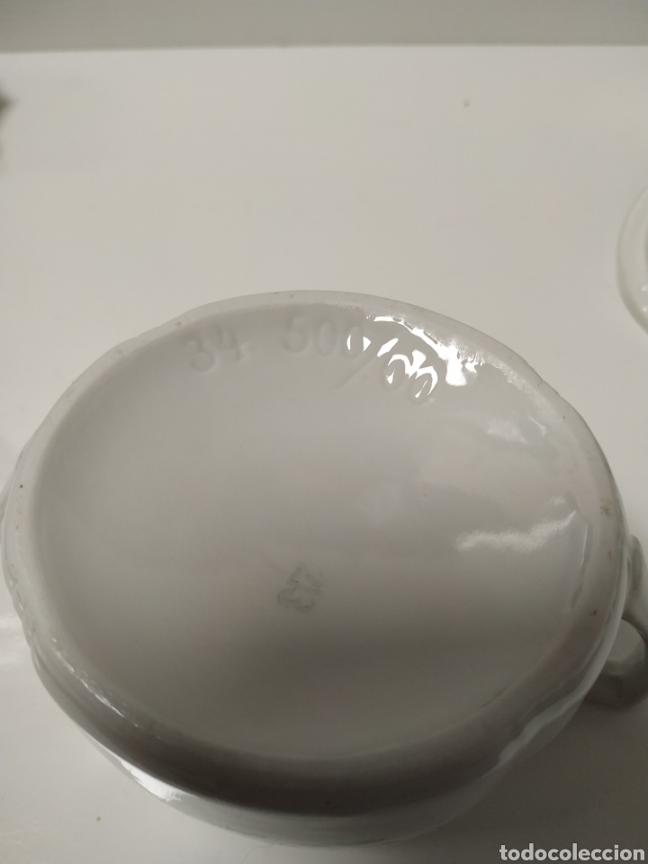Antig&uuml;edades: Azucarero de porcelana - Foto 4