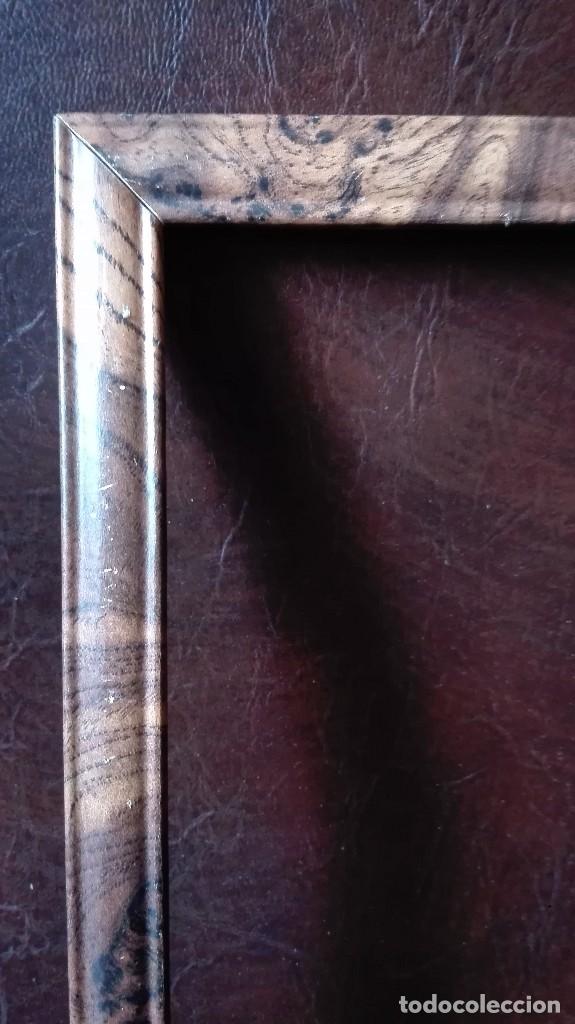 Antig&uuml;edades: Marco marmoleado de madera - Foto 2