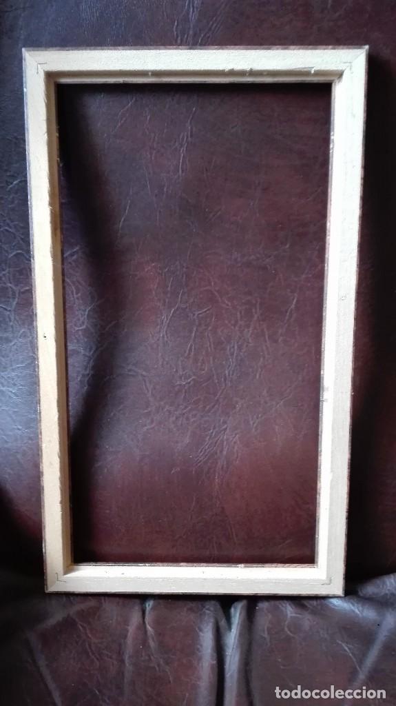 Antig&uuml;edades: Marco marmoleado de madera - Foto 4