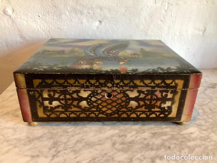 Antig&uuml;edades: CAJA COSTURERO - Foto 1