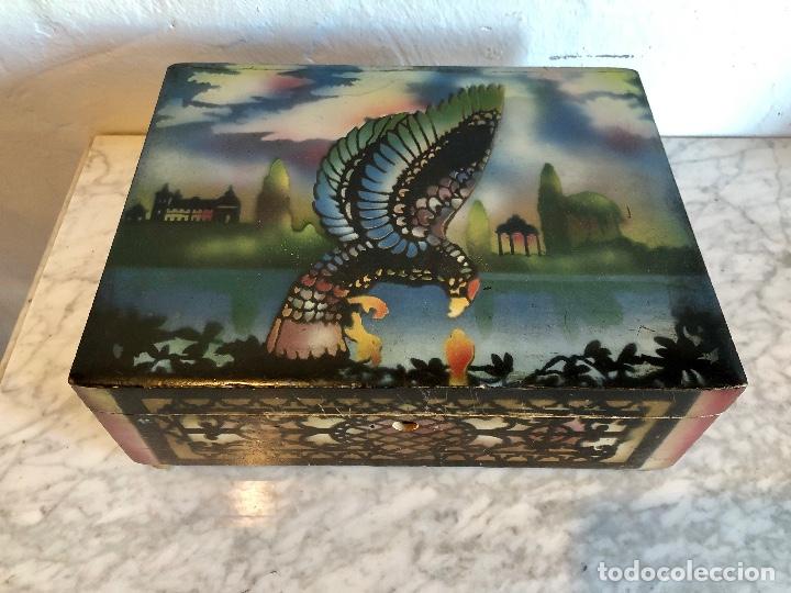 Antig&uuml;edades: CAJA COSTURERO - Foto 2