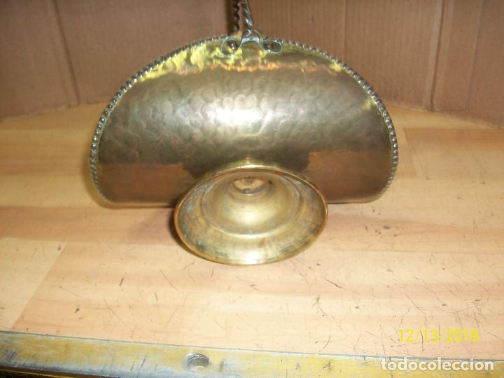 Antig&uuml;edades: ANTIGUO CENTRO DE MESA DE BRONCE - Foto 3