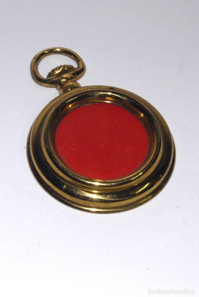 Antig&uuml;edades: MARCO FOTO BRONCE RELOJ - Foto 1