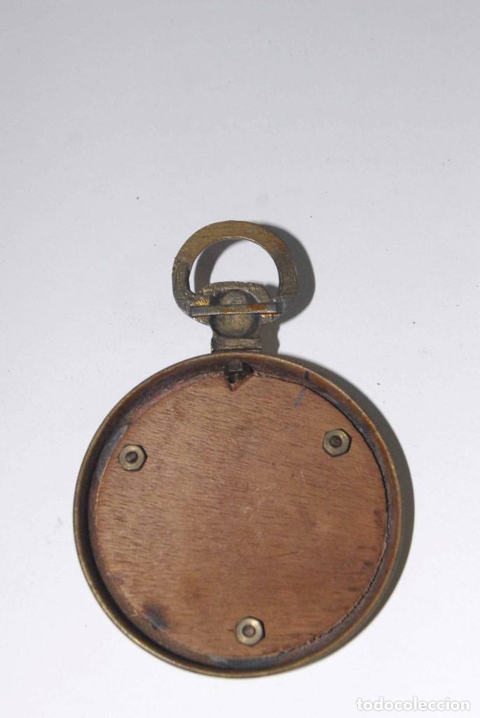 Antig&uuml;edades: MARCO FOTO BRONCE RELOJ - Foto 6