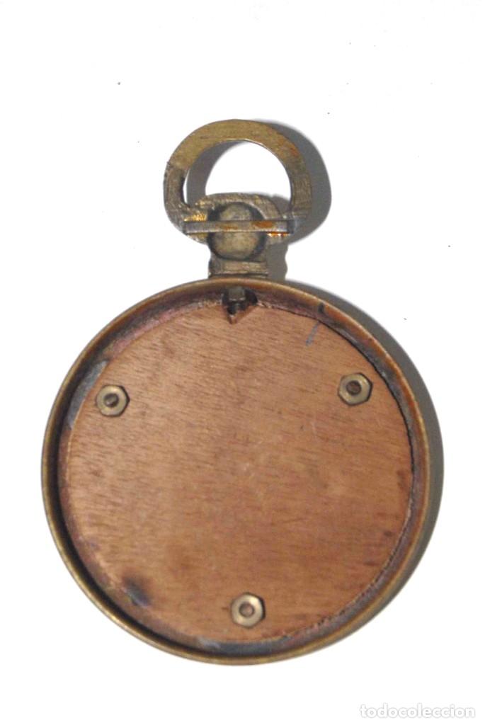 Antig&uuml;edades: MARCO FOTO BRONCE RELOJ - Foto 7