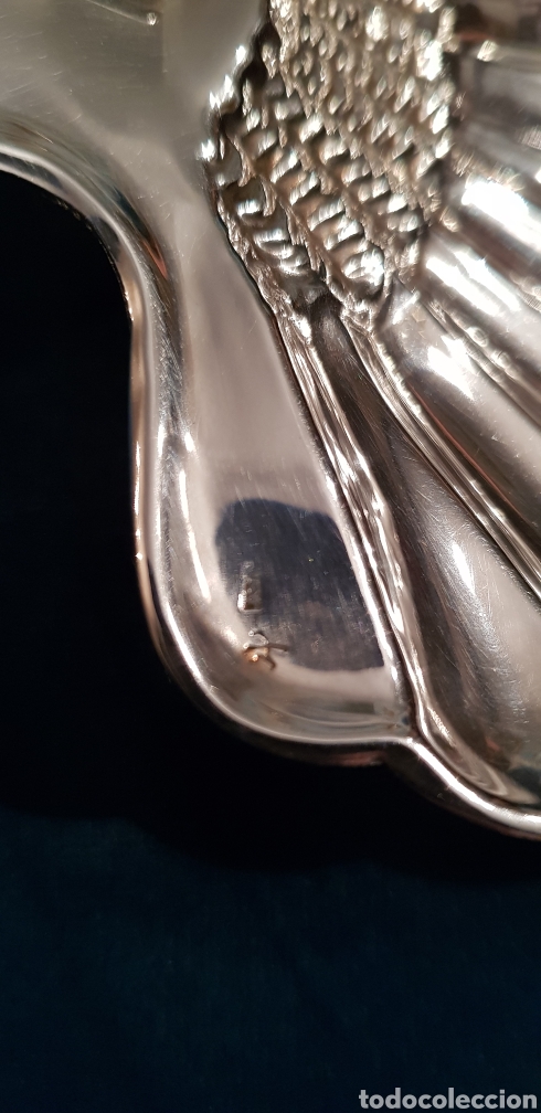 Antig&uuml;edades: Concha de bautismo de plata - Foto 3