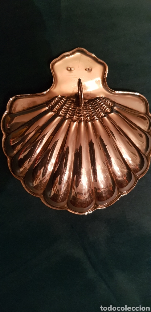 Antig&uuml;edades: Concha de bautismo de plata - Foto 4