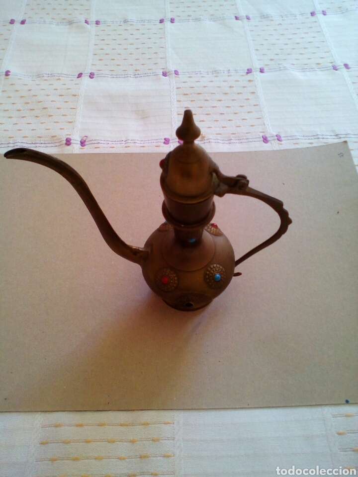 Antig&uuml;edades: Juego de T&eacute; PAKISTANI de Cobre - Foto 5