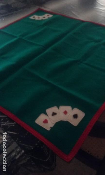 Genérico Tejidos CARRÁ - Tapete de Cartas Fieltro Lana 100% - Alfombrilla Cartas - Tapete Juego Naipes (80 x 80 cm sin ases Genérico Tejidos CARRÁ - Tapete de Cartas Fieltro Lana 100% - Alfombrilla Cartas - Tapete Juego Naipes (80 x 80 cm sin ases