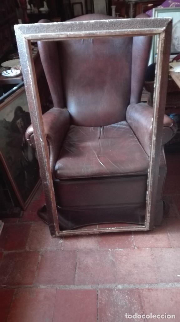 Antig&uuml;edades: Marco de madera mono cromada para restaurar d&eacute;cada de los 50 - Foto 4
