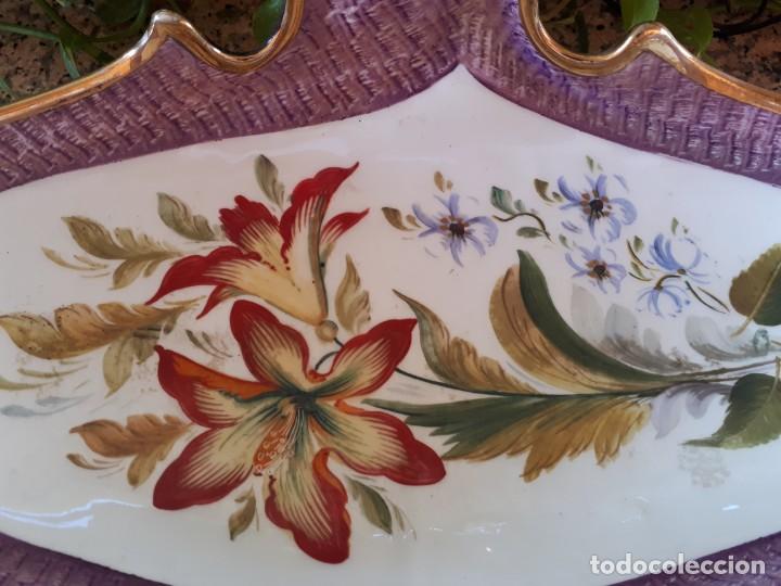 Antig&uuml;edades: antiguo centro de mesa en porcelana - Foto 5