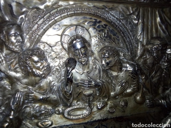 Antig&uuml;edades: CUADRO ULTIMA CENA EN RELIEVE - Foto 3