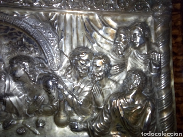 Antig&uuml;edades: CUADRO ULTIMA CENA EN RELIEVE - Foto 4