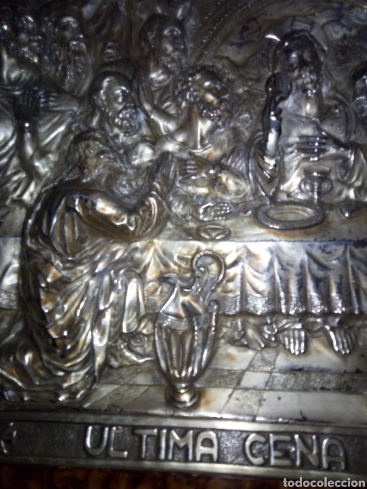 Antig&uuml;edades: CUADRO ULTIMA CENA EN RELIEVE - Foto 7