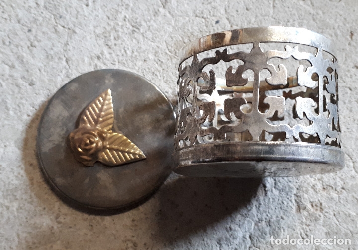 Antig&uuml;edades: Lote de 3 objetos de decoraci&oacute;n - Foto 3