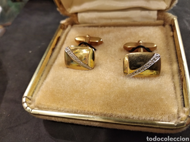 Antig&uuml;edades: Gemelos con plaque de oro - Foto 2