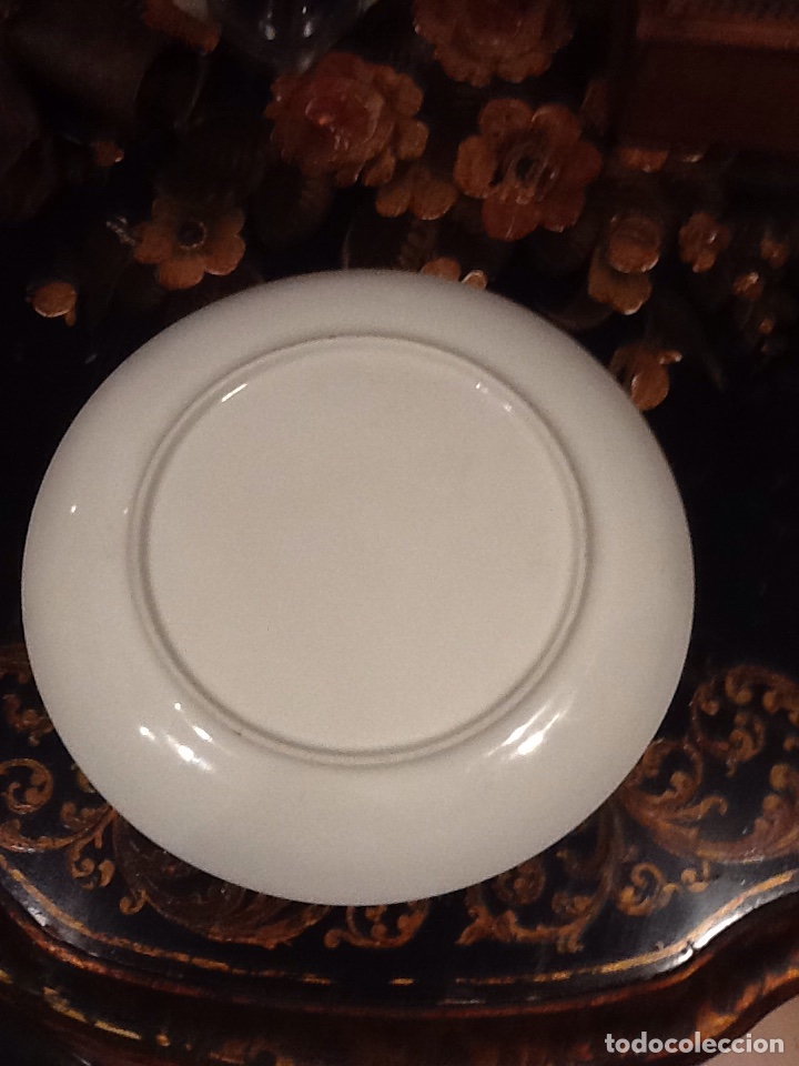 Antig&uuml;edades: Plato porcelana peces - Foto 3
