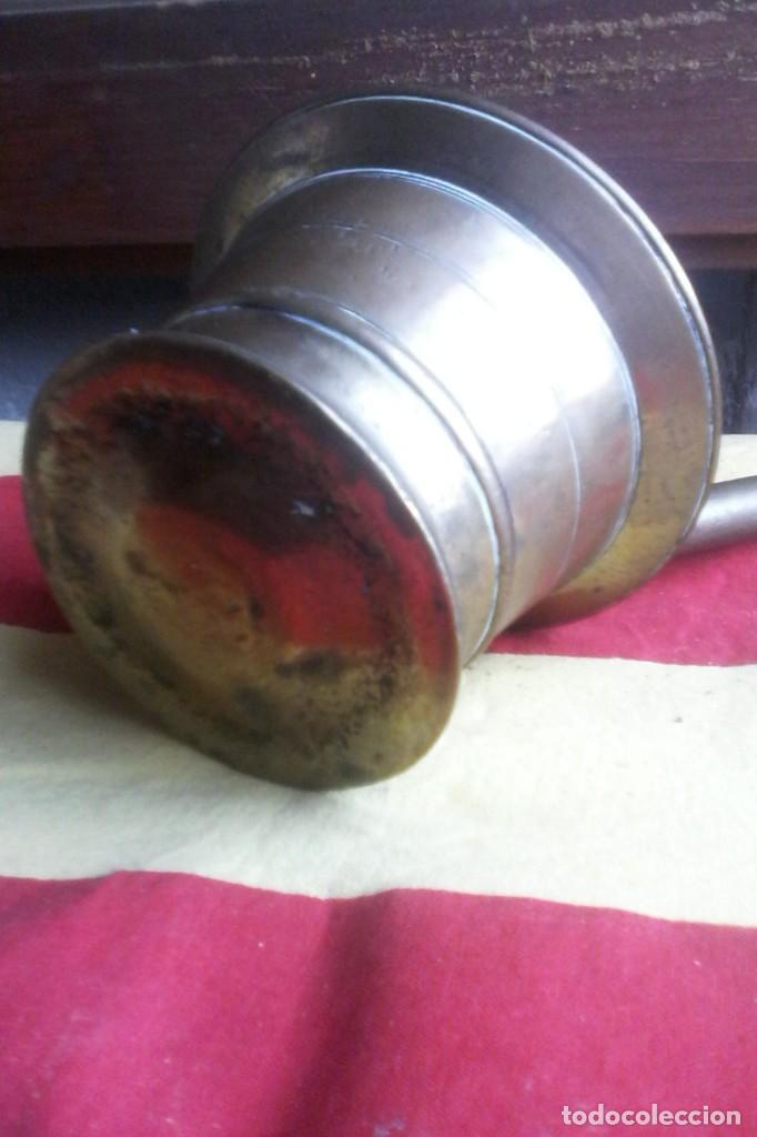 Antig&uuml;edades: MORTERO LATON . - Foto 2