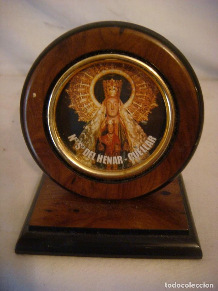 Antig&uuml;edades: CUADRO MESILLA NUESTRA SE&Ntilde;ORA DEL HENAR SEGOVIA EN MADERA (#). - Foto 1