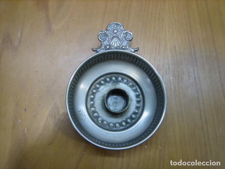 Antig&uuml;edades: Antiguo porta velas - Foto 3