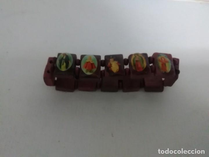 Antig&uuml;edades: Pulsera de santos y v&iacute;rgenes - Foto 2