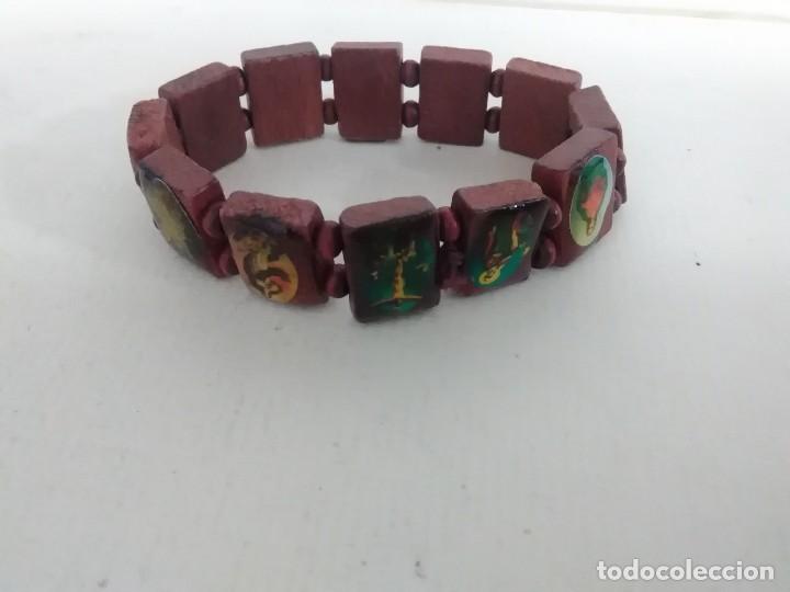 Antig&uuml;edades: Pulsera de santos y v&iacute;rgenes - Foto 3