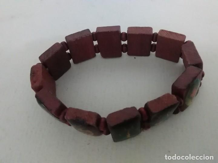 Antig&uuml;edades: Pulsera de santos y v&iacute;rgenes - Foto 4