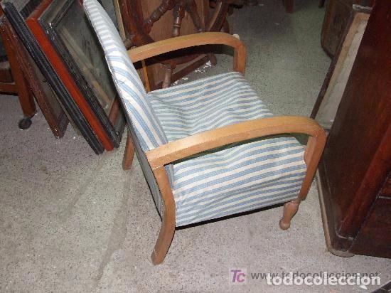 Antig&uuml;edades: BUTACA ART DECO, SILLON, PARA RESTAURAR - Foto 2