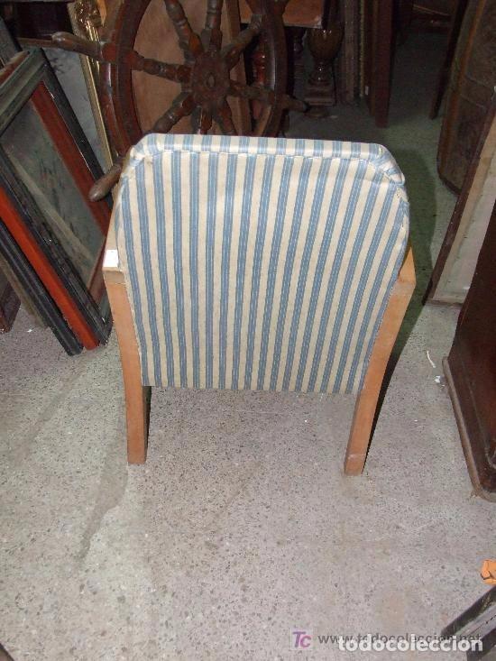 Antig&uuml;edades: BUTACA ART DECO, SILLON, PARA RESTAURAR - Foto 4