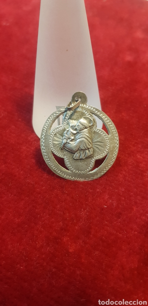 Antig&uuml;edades: Medalla religiosa de San Antonio - Foto 1