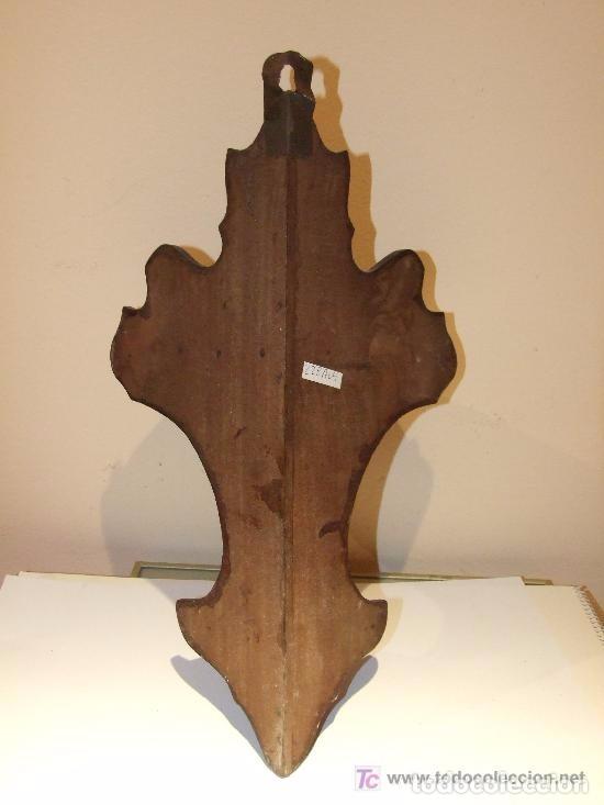 Antig&uuml;edades: REPISA RINCONERA DE CAOBA - Foto 5