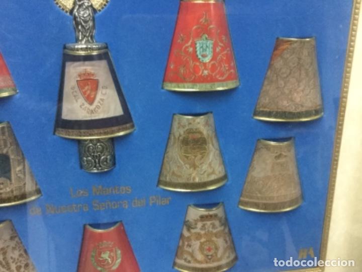 Antig&uuml;edades: Cuadro de mantos de la Virgen del Pilar. - Foto 4