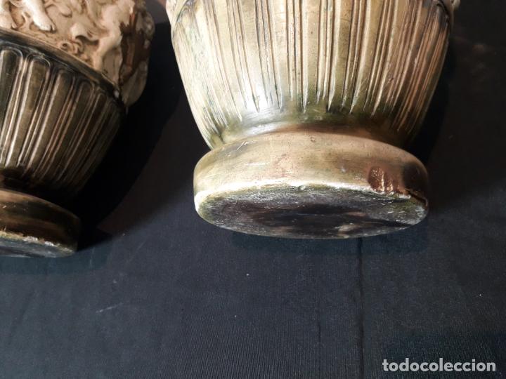 Antig&uuml;edades: Pareja de floreros - Foto 11