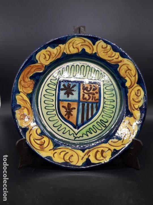 Antig&uuml;edades: Plato de cer&aacute;mica - Foto 1