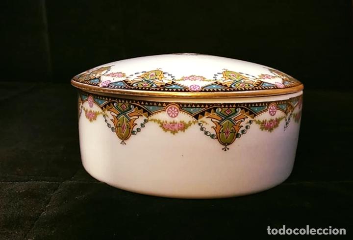 Antig&uuml;edades: CAJA PORCELANA FRANCESA - Foto 2