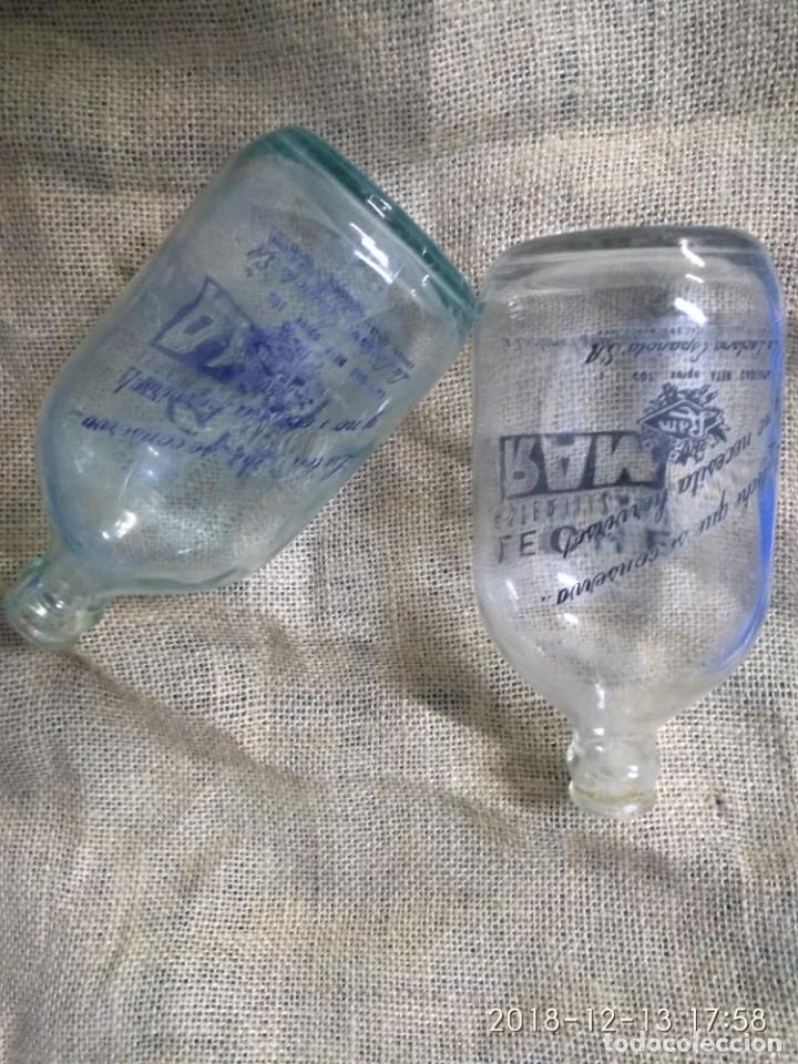 Antig&uuml;edades: Botellas vidrio Ram